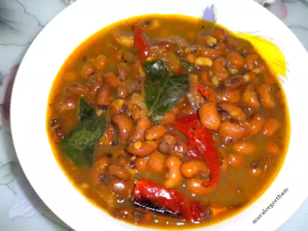 Recipe Vanpayar curry