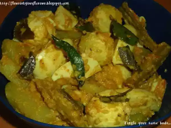 Recipe Mutta avial (kerala egg delicacy)