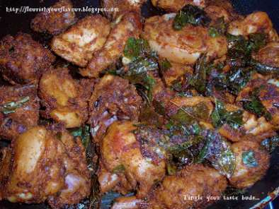 Recipe Kariveppila chicken (chicken with curry leaves)