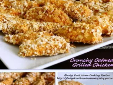 Recipe Healthy crunchy oatmeal grilled chicken recipe