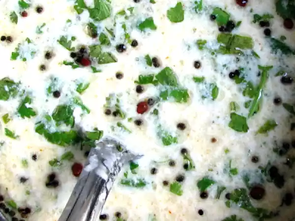 Recipe More char ( buttermilk soup )