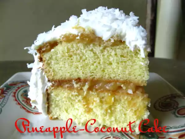 Recipe Pineapple-coconut cake