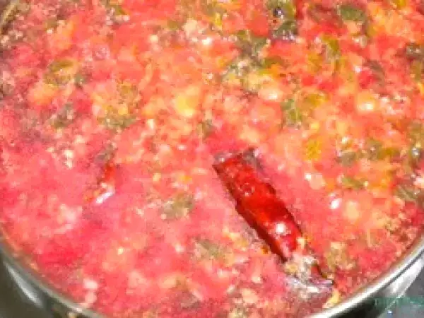 Recipe Cheera /spinach curry