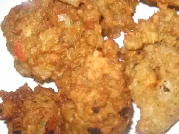 Recipe Spicey crispy oatmeal patties
