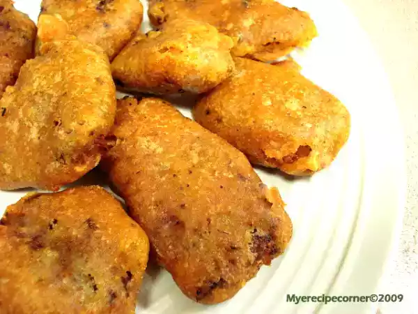 Recipe Meen bajji/ fish fritters
