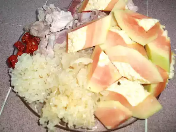 Recipe Papaya soup