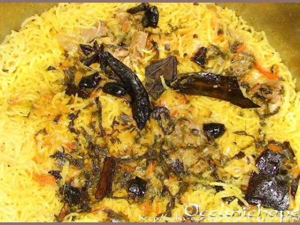 Recipe Simple mutton pulao (mutton palav, mutton biryani)