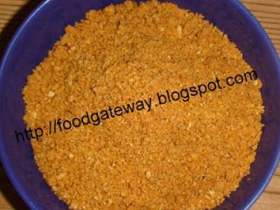 Recipe Shenga hindi (groundnut chutney pudi ) / peanut cutney pudi