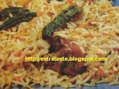 Recipe Chicken and ladyfinger biryani (chicken aur bhindi ki biryani)