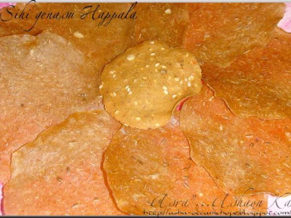 Recipe Sun dried sweet potato rounds (genasina happala, shakkarkhand papad)