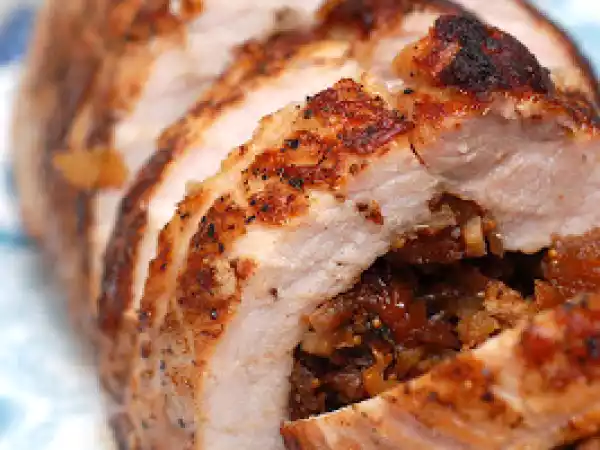 Recipe Ad hoc's fig-stuffed roast pork loin & happy new year!