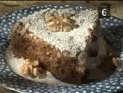 Recipe French perigordine walnut cake