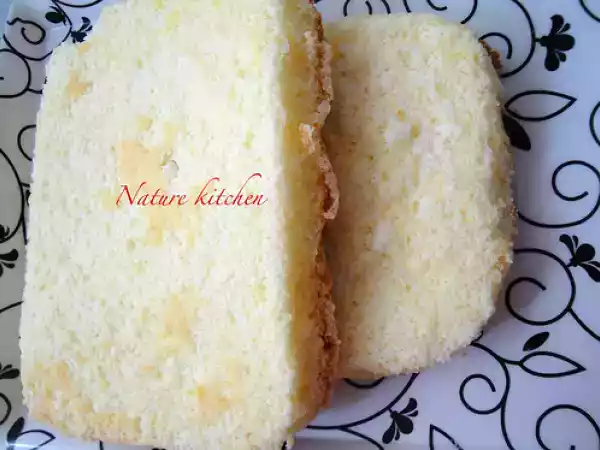 Recipe Cornflour sponge cake