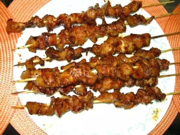 Recipe Delicious pork barbecue