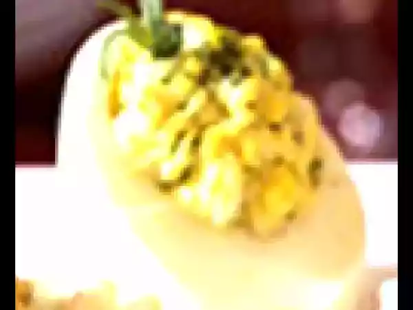 Recipe Delicious smoked oyster deviled eggs