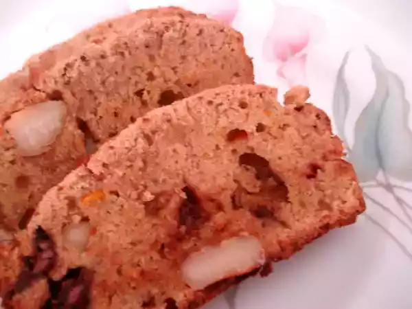 Recipe Orange macadamia rocky road quick bread