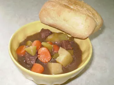 Recipe Beef stew with red wine