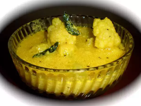 Recipe Cauliflower gassi