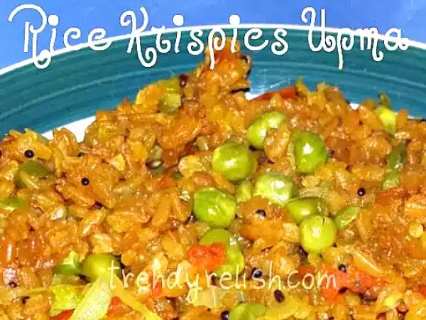 Recipe Rice krispies upma