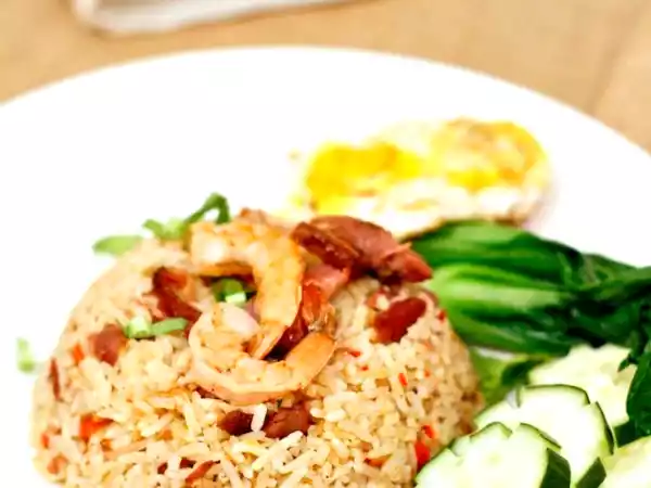 Recipe Smoked duck fried rice