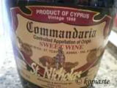 Commandaria, the most ancient Cypriot wine, still in production