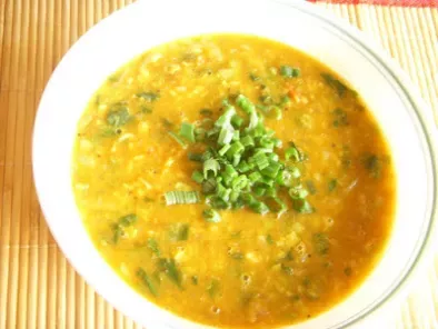 Recipe Vengaya thal sambar/ green onion sambar