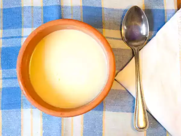 Recipe Soup of celery root and apple