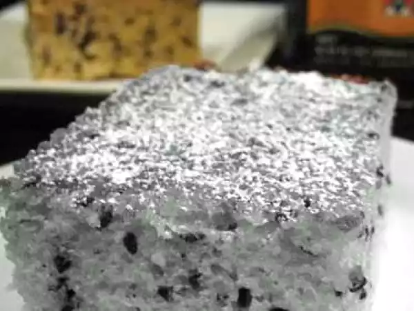 Recipe Eggless sesame seed cake