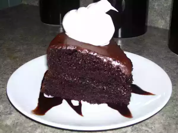 Recipe Black magic cake with chocolate coffee frosting