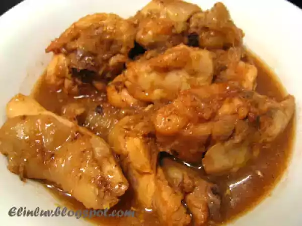 Recipe Chicken in chinese red wine
