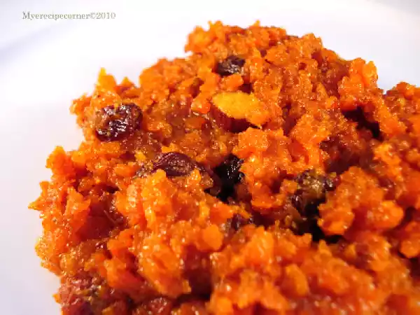 Recipe Carrot halwa/ carrot milk pudding