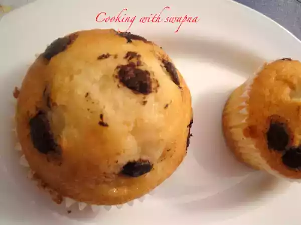 Recipe Chocolate chip muffins