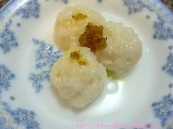 Recipe Rice wine dessert (com ruou)