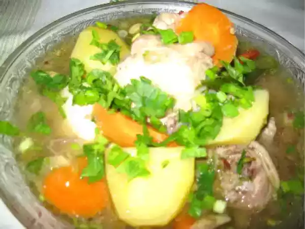 Recipe Sup ayam ala mamak (chicken soup malaysian indian muslim style)