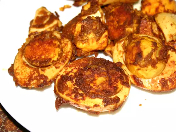 Recipe Egg fry / muttai varuval