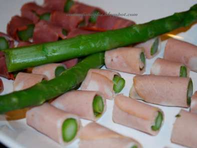 Recipe Italian ham and asparagus