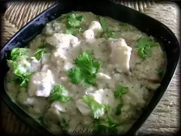 Recipe Fish orly / fish in white sauce