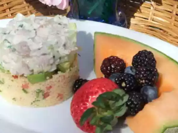 Recipe Layered chicken salad