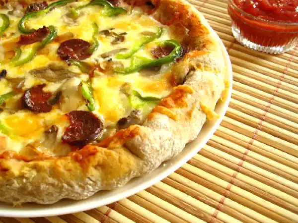 Recipe Whole-wheat pizza crust