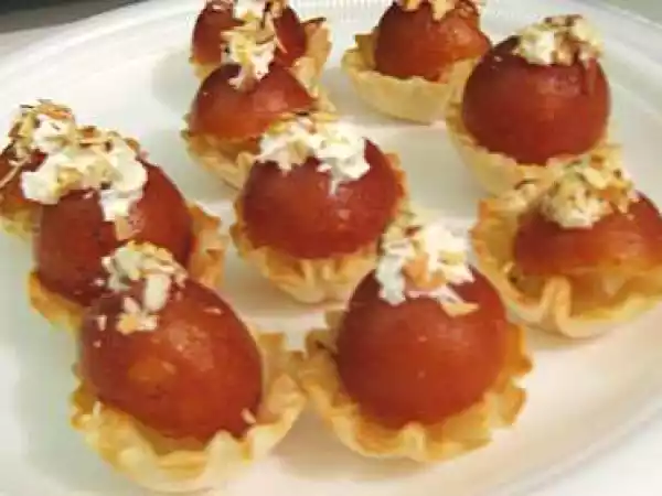 Recipe Jamun cups