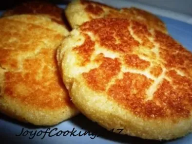 Recipe Harcha bread-moroccan semolina bread!