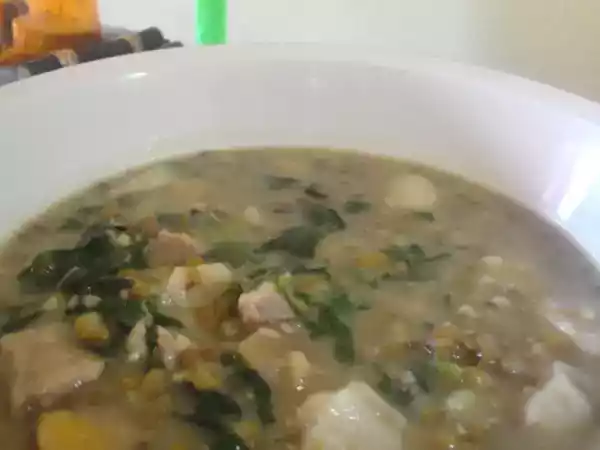 Recipe Nilagang monggo (stewed mung beans)