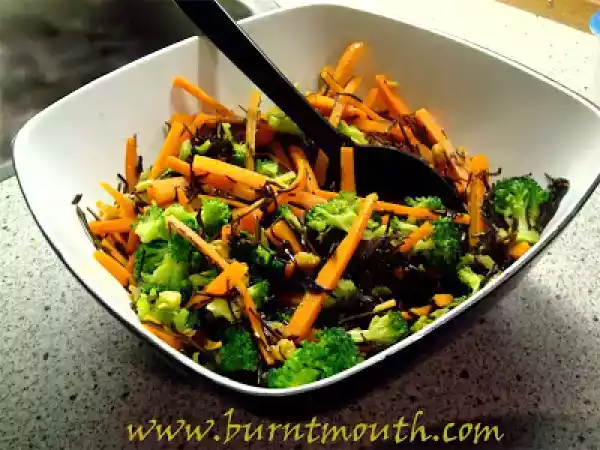 Recipe Japanese seaweed carrot salad