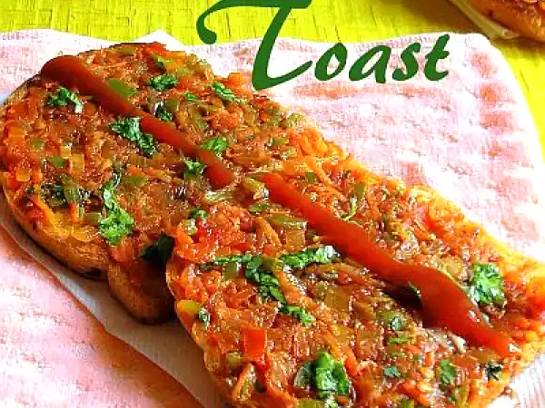 Recipe Vegetable toast...bangalore iyengar bakery style...!!!!