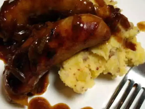 Recipe Irish banger and mash