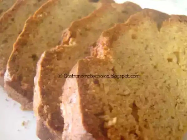 Recipe Orange banana bread
