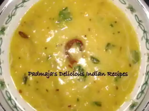 Recipe lauki dal / sorakaya pappu / anapakaya pappu