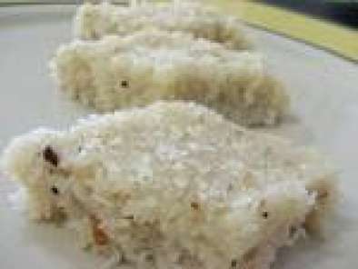Recipe Nariyal ki barfi - coconut burfi recipe