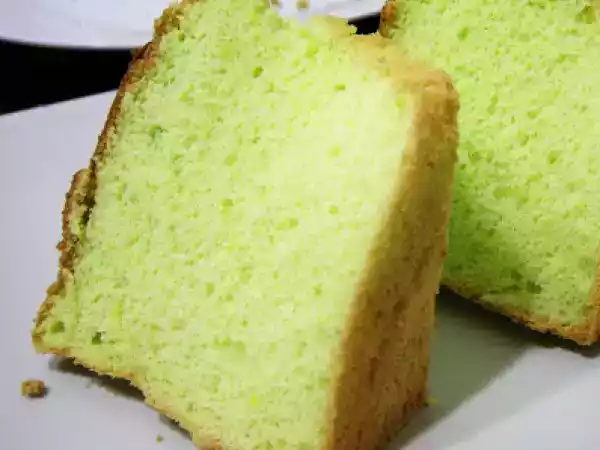 Recipe Pandan chiffon cake