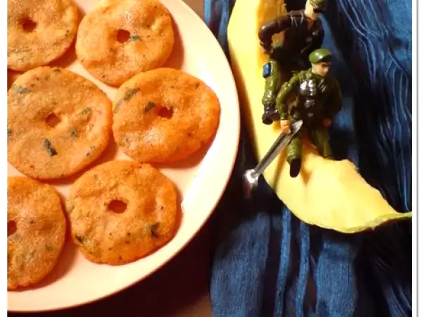 Recipe Pumpkin fritters / poosinika vadai